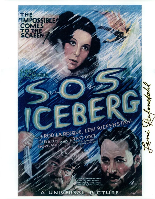 Leni Riefenstahl autograph