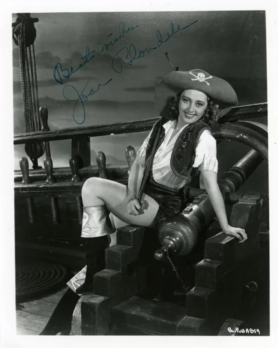 Joan Blondell autograph
