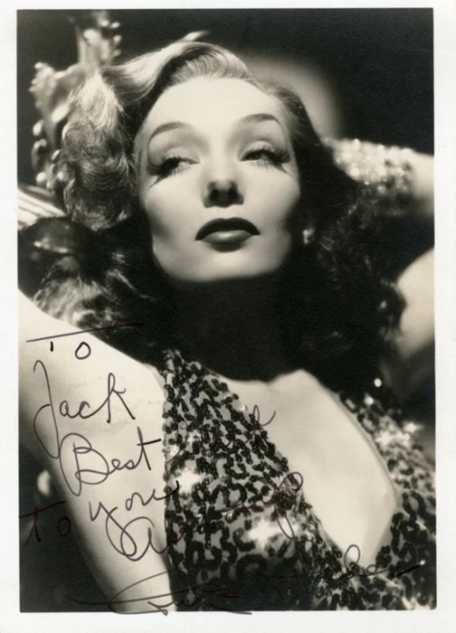 Lupe Velez autograph