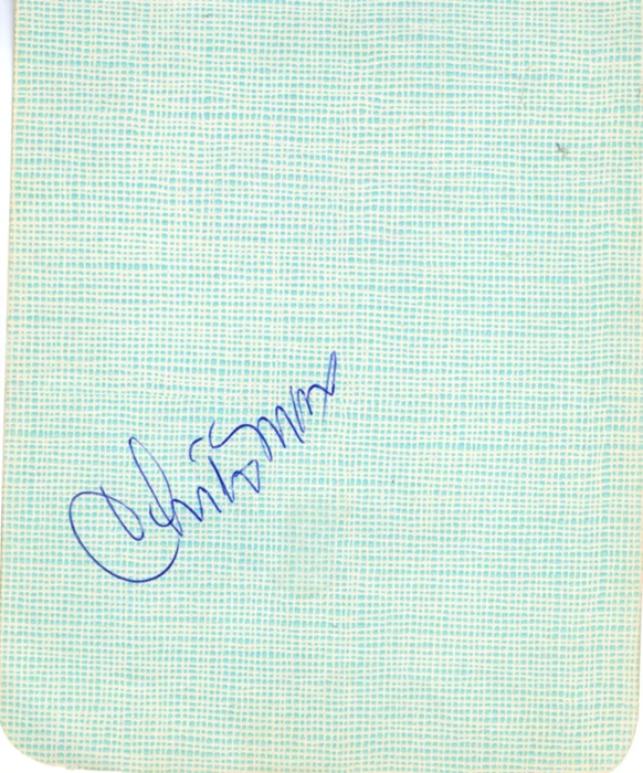 Chico Marx autograph