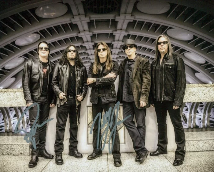 Queensryche autograph