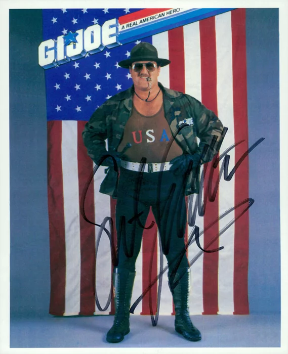 Sgt. Slaughter autograph