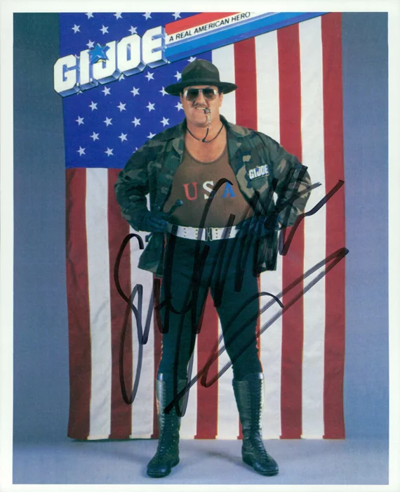 Sgt. Slaughter autograph