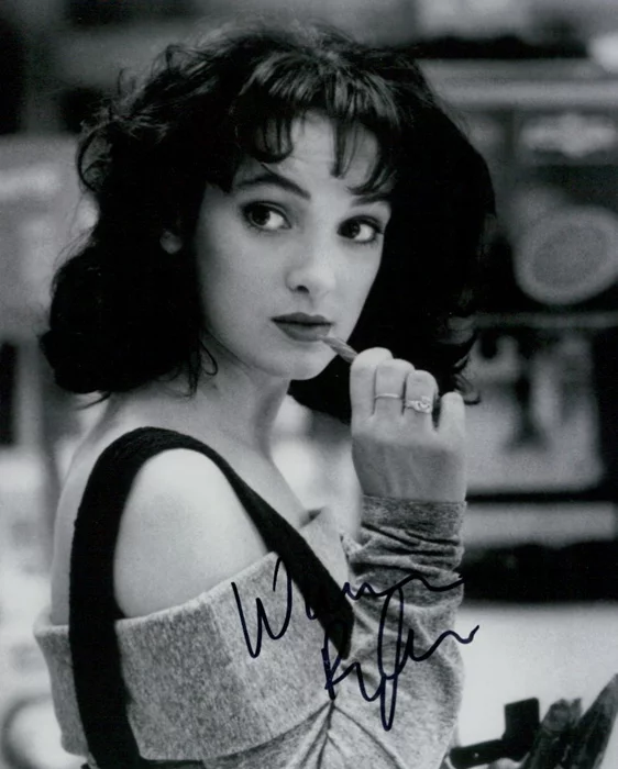 Winona Ryder autograph