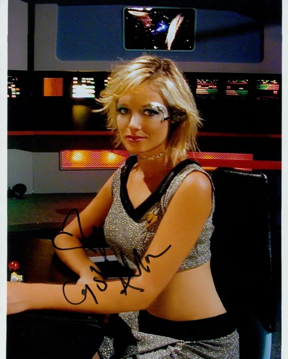 Crystal Allen autograph