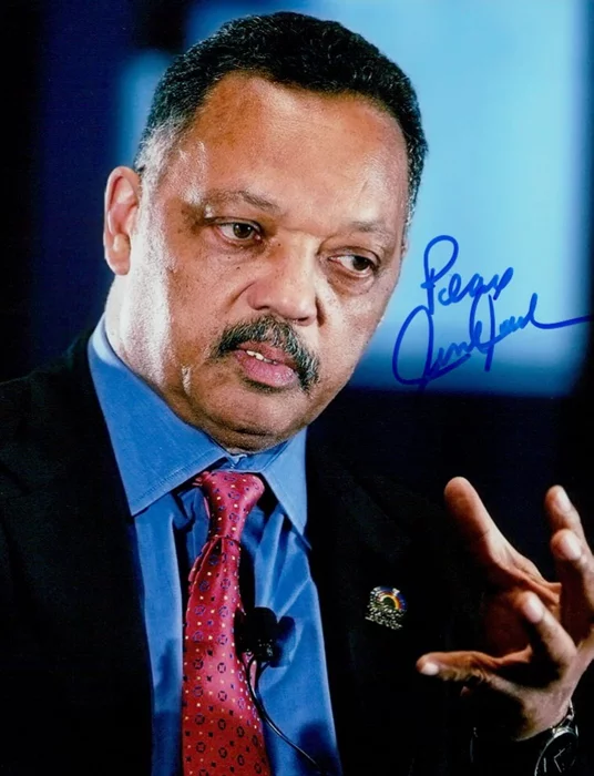 Jesse Jackson autograph