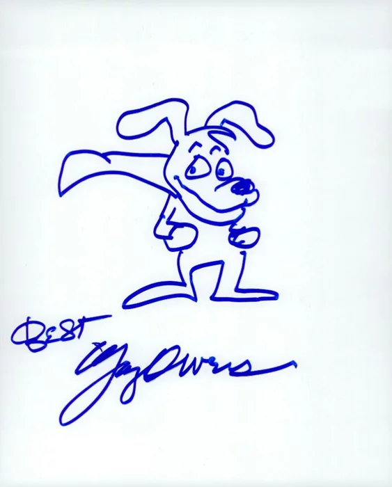 Gary Owens autograph