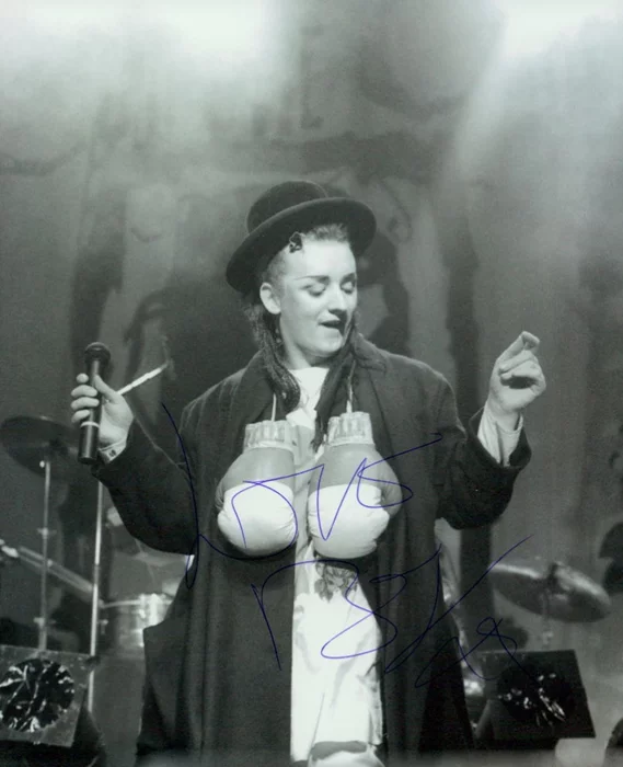 Boy George autograph