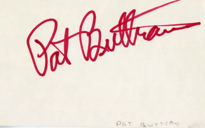 Pat Buttram autograph