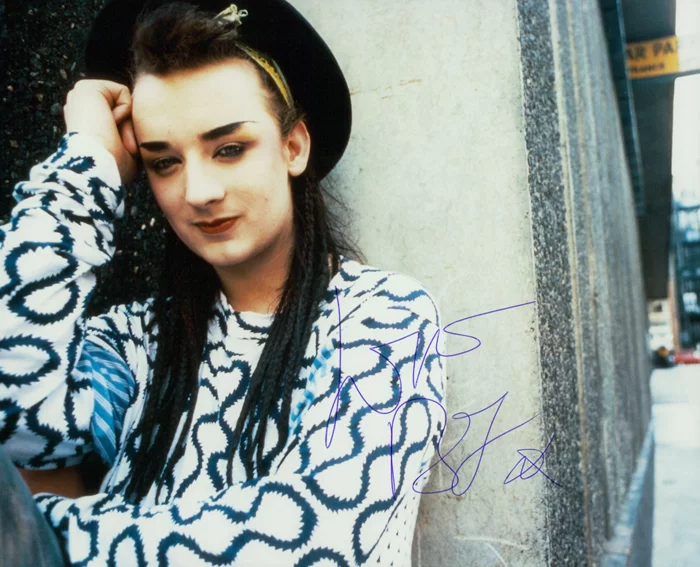 Boy George autograph