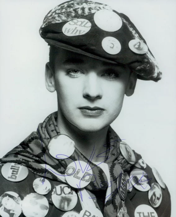 Boy George autograph
