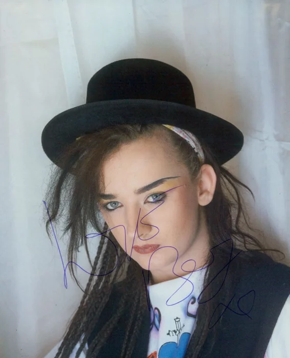 Boy George autograph