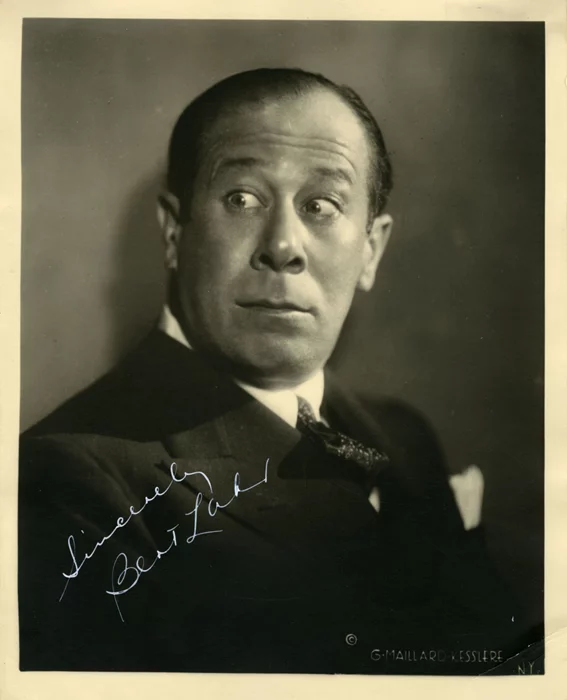 Bert Lahr autograph