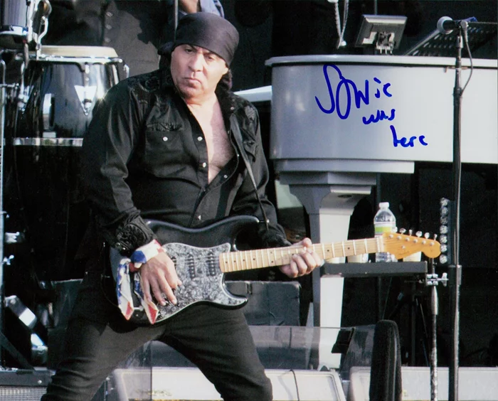 Steven Van Zandt autograph