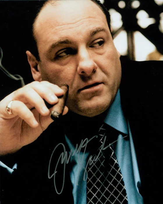 James Gandolfini autograph