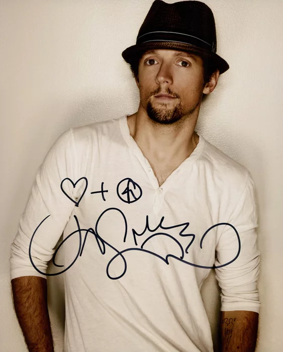 Jason Mraz autograph