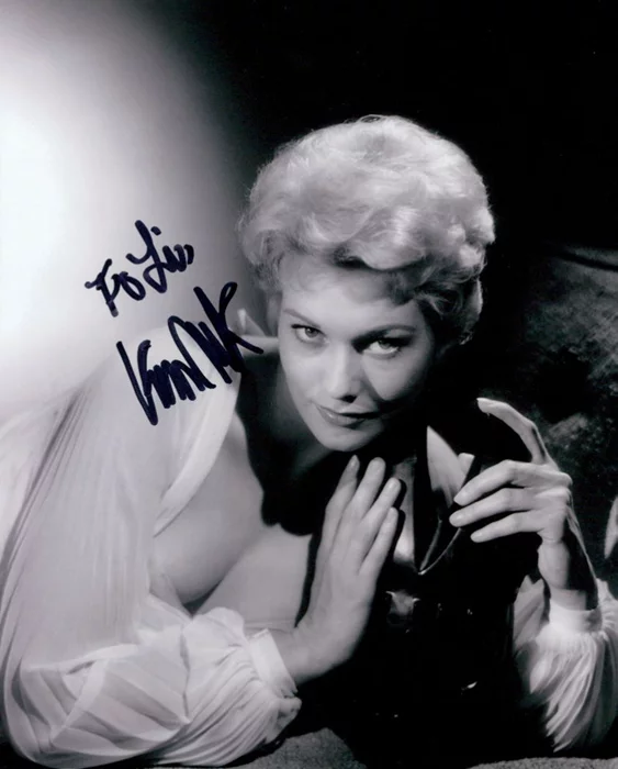 Kim Novak autograph
