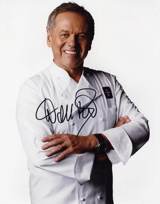 Wolfgang Puck autograph