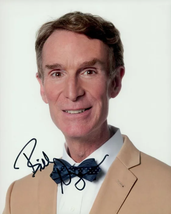 Bill Nye autograph