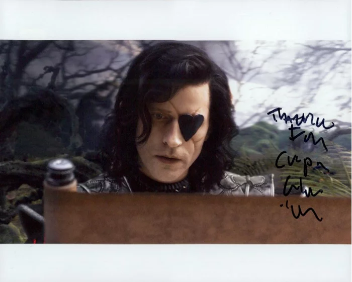 Crispin Glover autograph
