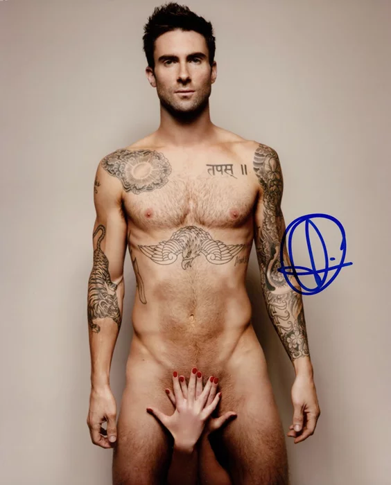 Adam Levine autograph