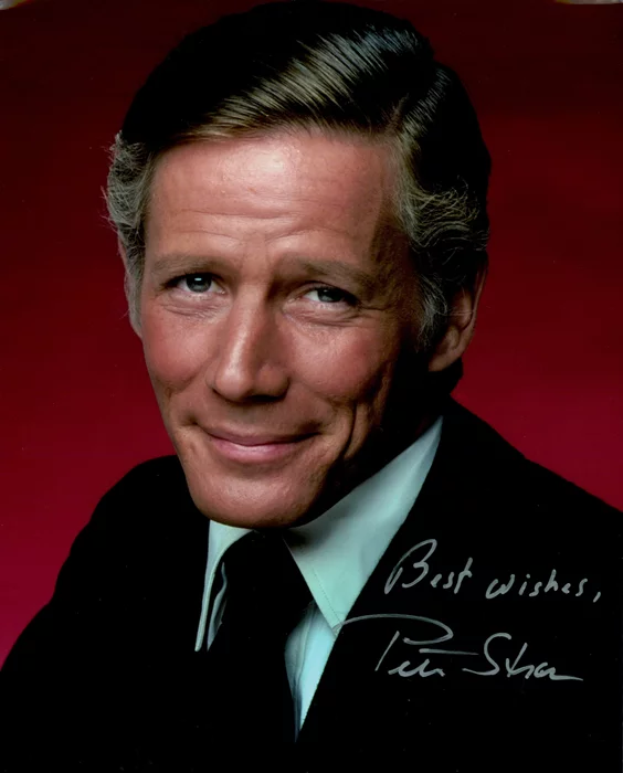 Peter Strauss autograph