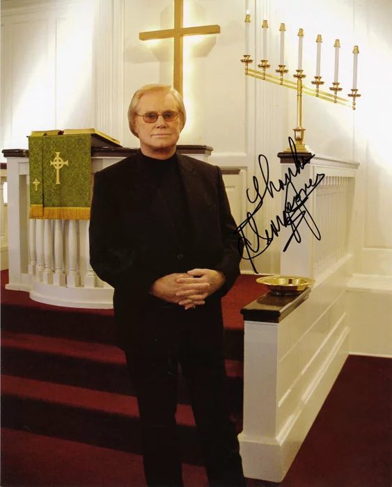 George Jones autograph