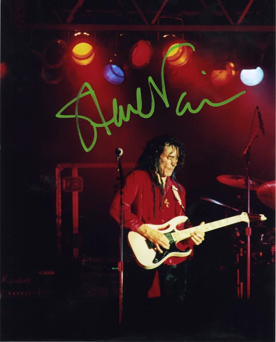 Steve Vai autograph