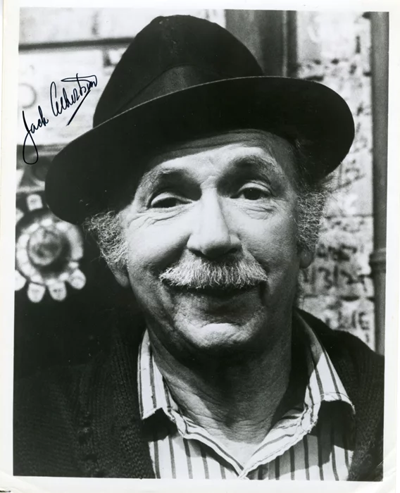 Jack Albertson autograph