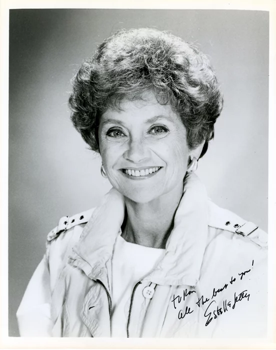 Estelle Getty autograph