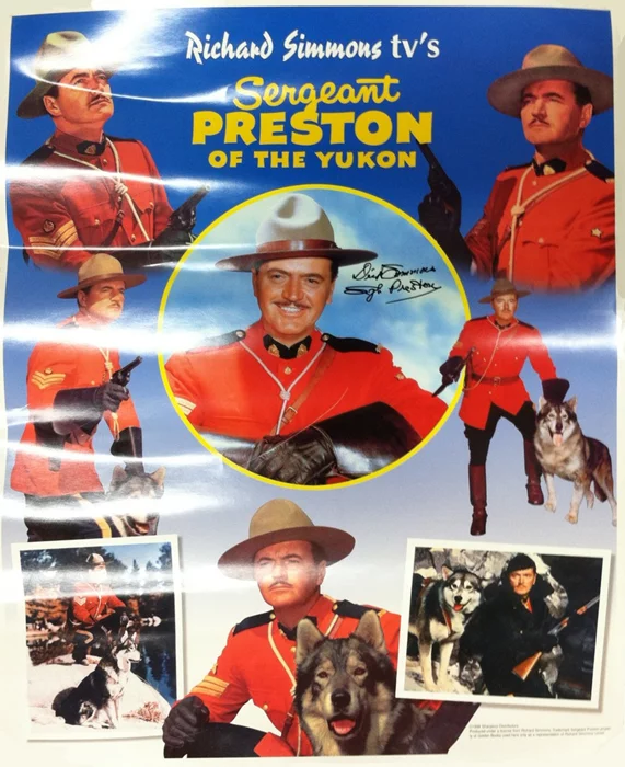 Dick Simmons autograph