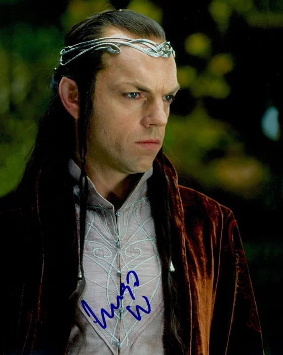 Hugo Weaving autograph