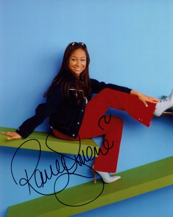 Raven-Symone autograph