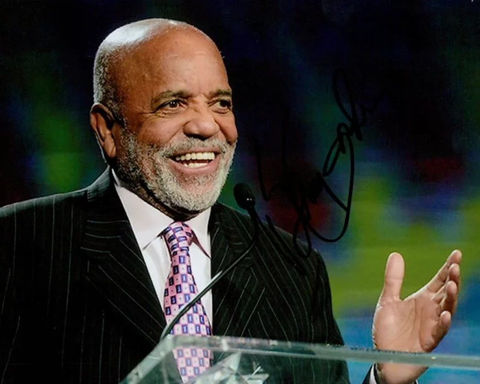 Berry Gordy autograph