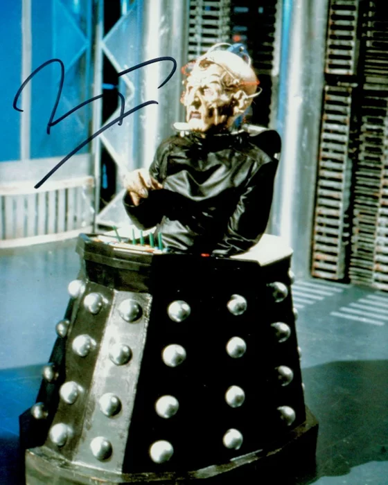 Terry Molloy autograph