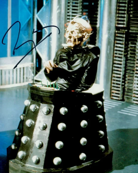 Terry Molloy autograph