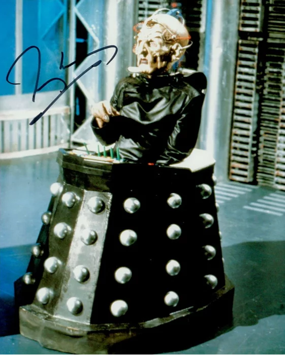 Terry Molloy autograph