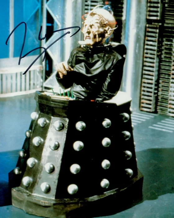 Terry Molloy autograph