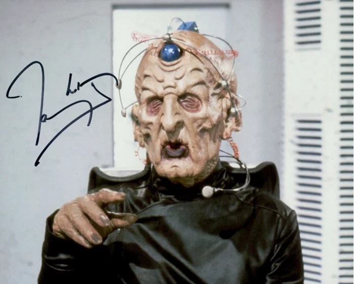 Terry Molloy autograph