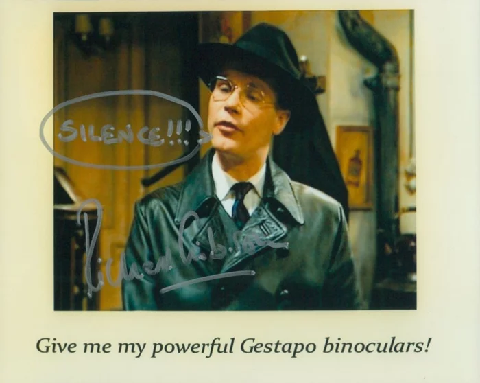 Richard Gibson autograph