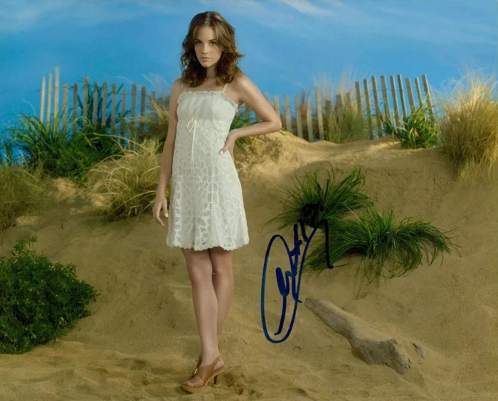 Christa B.  Allen autograph