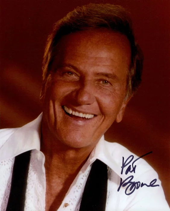 Pat Boone autograph