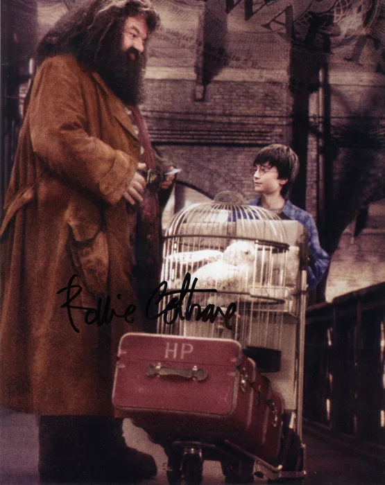 Robbie Coltrane autograph