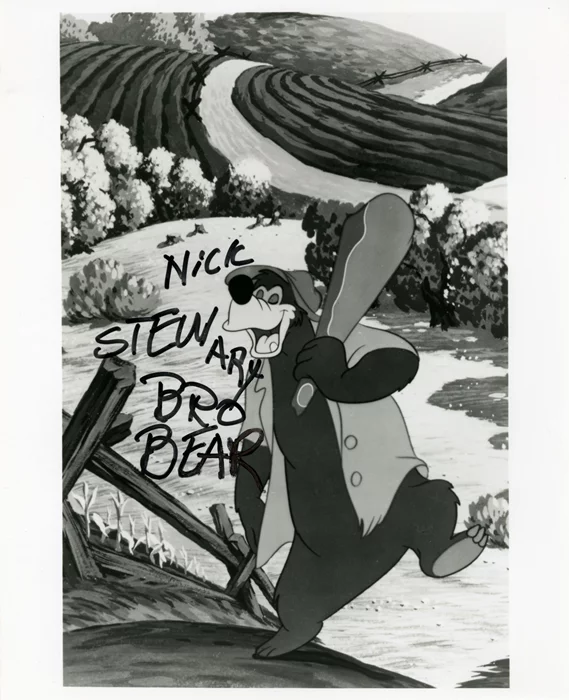 Nick Stewart autograph