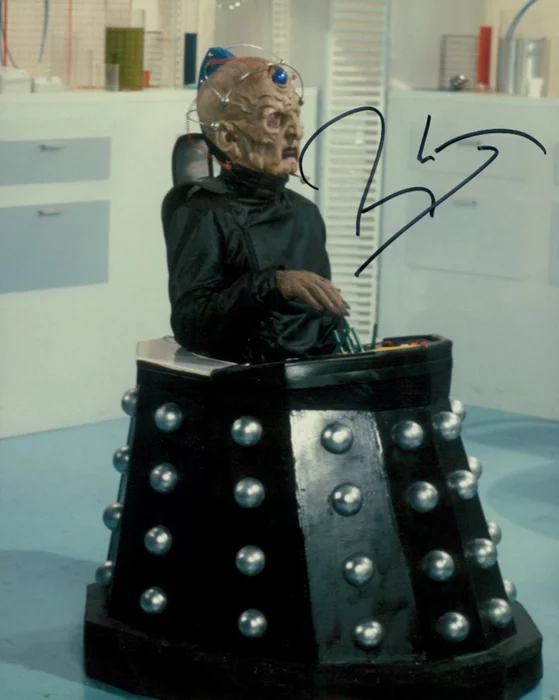 Terry Molloy autograph