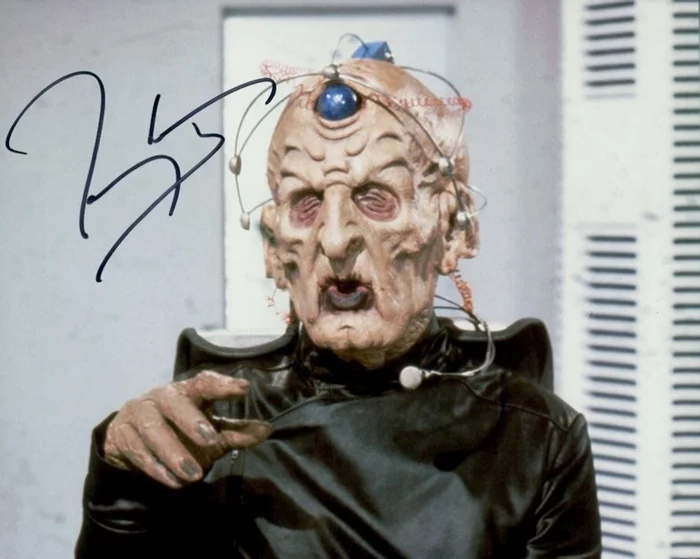 Terry Molloy autograph