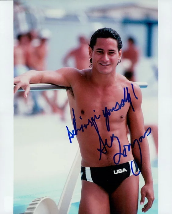 Greg Louganis autograph