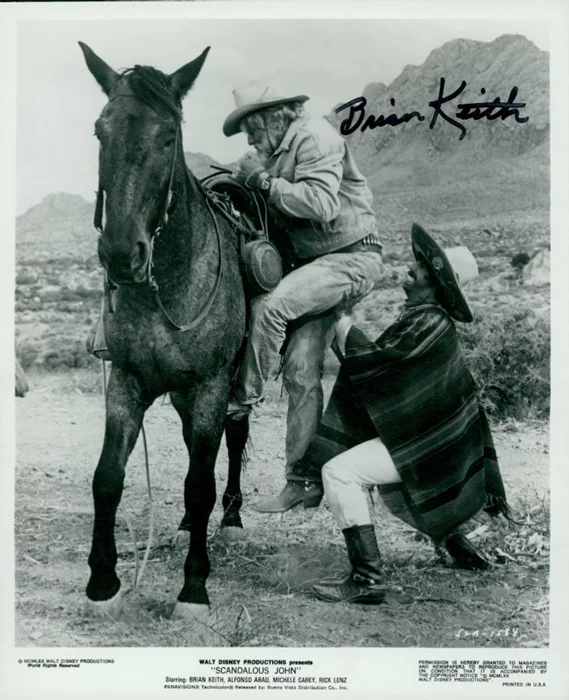 Brian Keith autograph