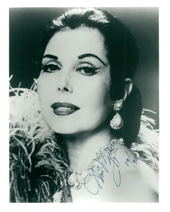 Ann Miller autograph