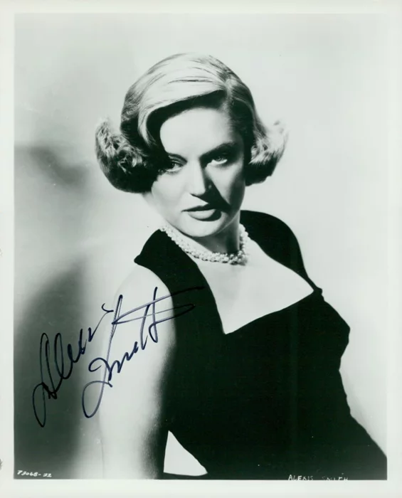 Alexis Smith autograph